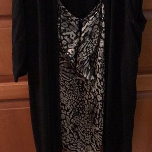 Work top and cardigan size small